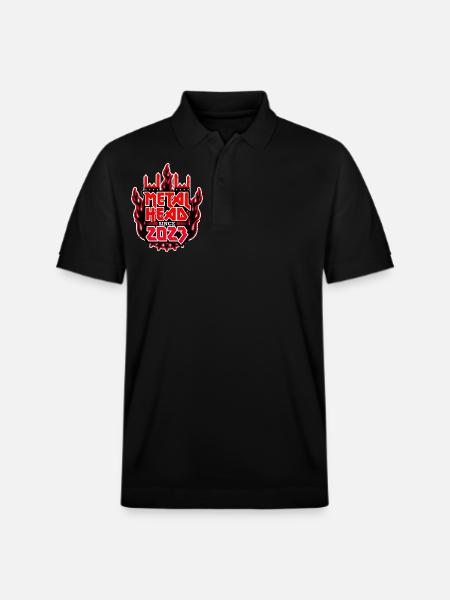 METALHEAD since 2023 - Stanley/Stella Unisex Bio-Poloshirt PREPSTER - Schwarz