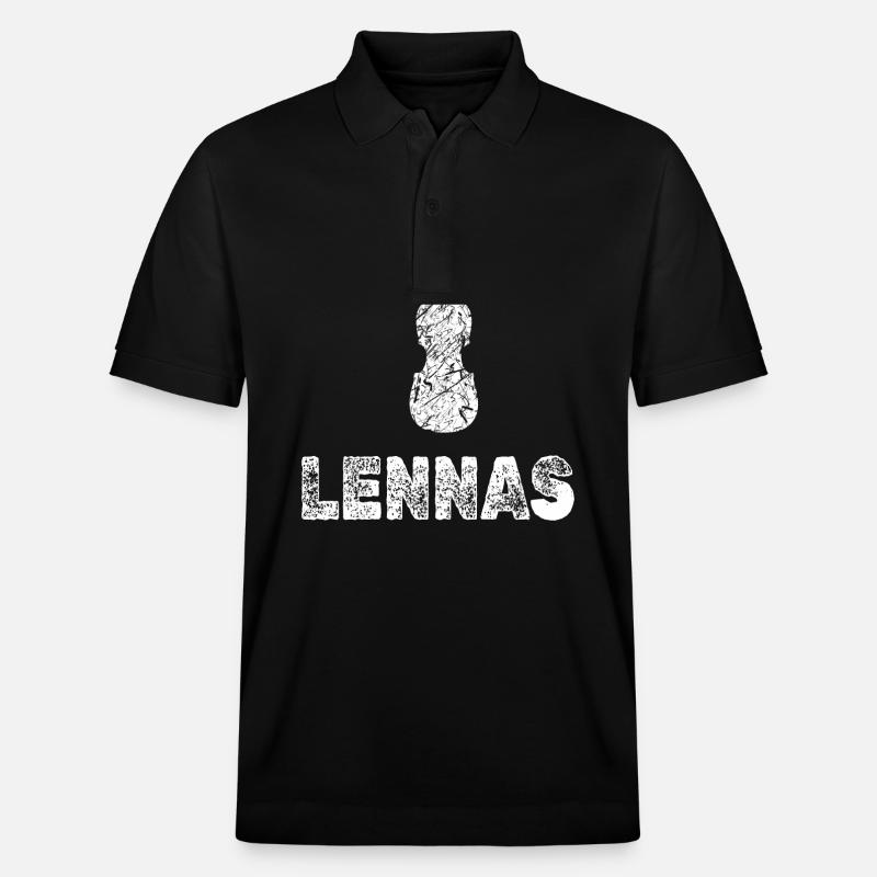 Viola Lennas - Polo PREPSTER bio Stanley/Stella Unisexe - noir