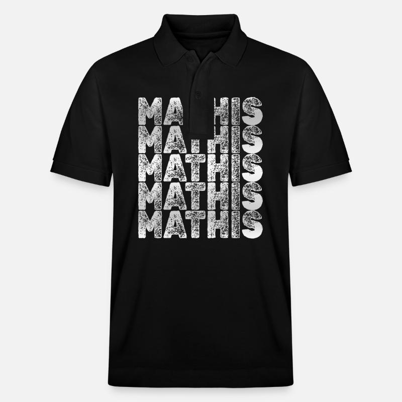 Mathis - Stanley/Stella Unisex Bio-Poloshirt PREPSTER - Schwarz