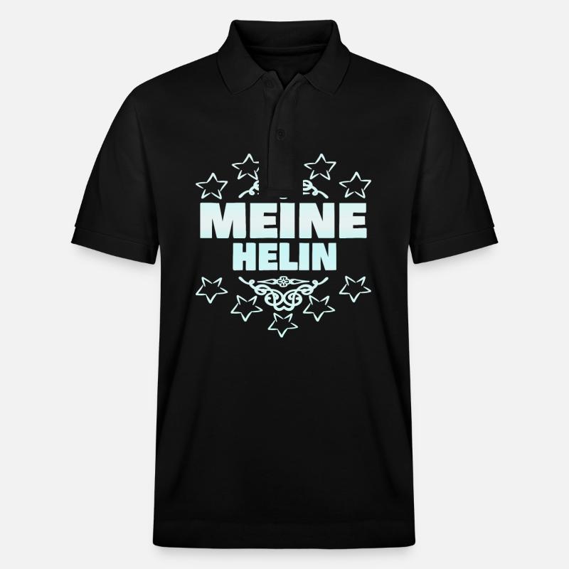 Cadeau pour Helin - Polo PREPSTER bio Stanley/Stella Unisexe - noir