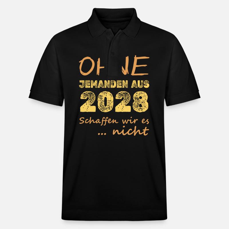 2028 - Stanley/Stella Unisex Bio-Poloshirt PREPSTER - Schwarz