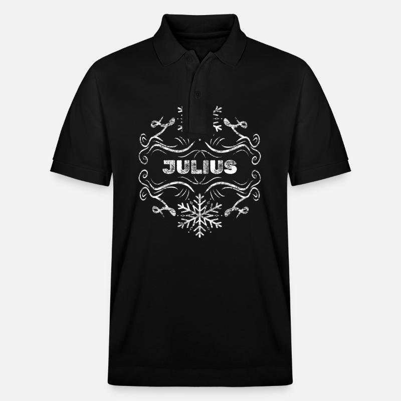 Julius d’hiver - Polo PREPSTER bio Stanley/Stella Unisexe - noir
