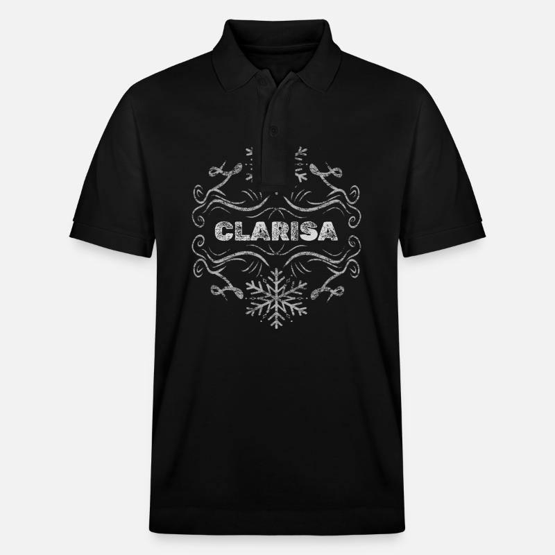 Clarisa - Stanley/Stella Unisex Bio-Poloshirt PREPSTER - Schwarz