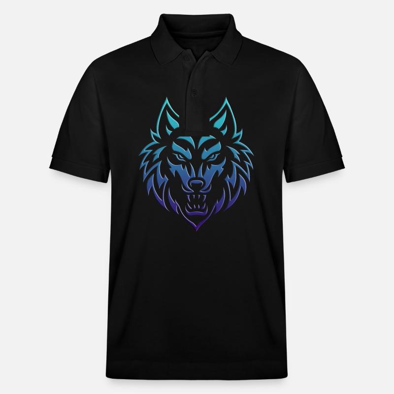 Wolf 2024 02 - Stanley/Stella Unisex Bio-Poloshirt PREPSTER - Schwarz