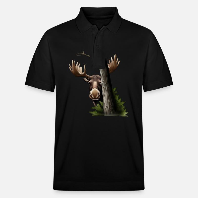 Cache-cache : Orignal - Polo PREPSTER bio Stanley/Stella Unisexe - noir