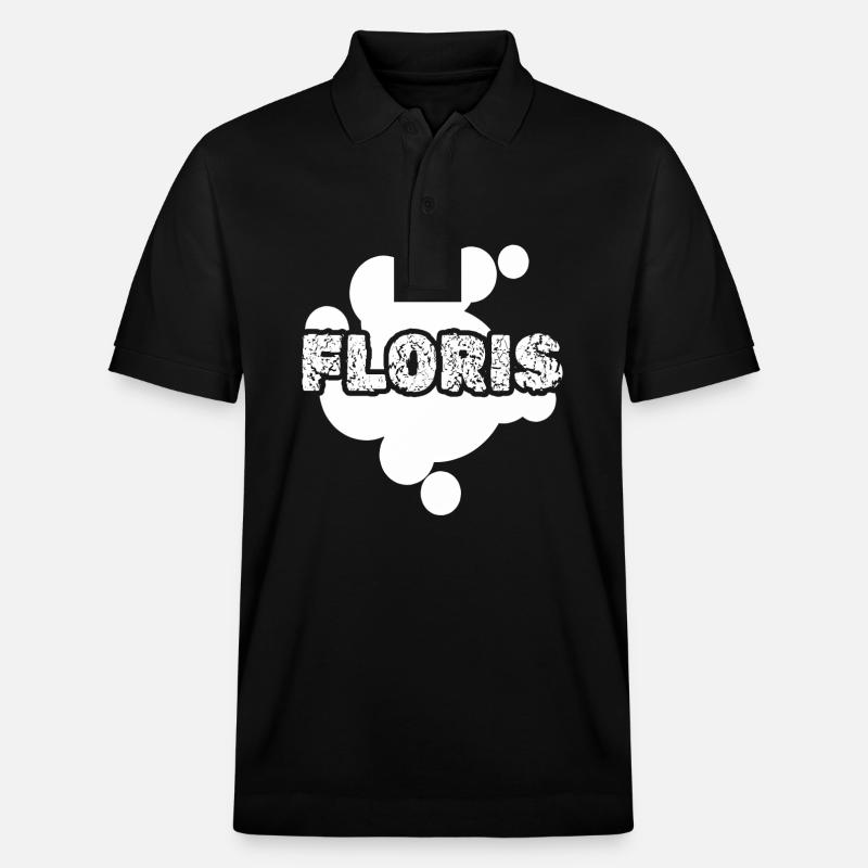 Floris Floris - Polo PREPSTER bio Stanley/Stella Unisexe - noir