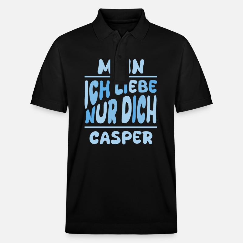 Homme Casper - Polo PREPSTER bio Stanley/Stella Unisexe - noir