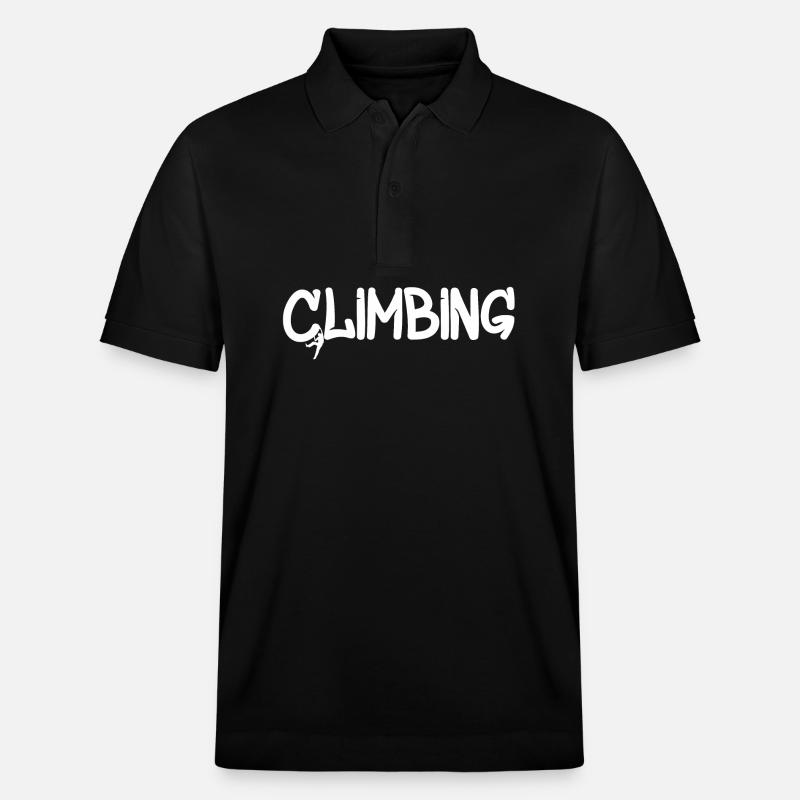 Climbing - Stanley/Stella Unisex Bio-Poloshirt PREPSTER - Schwarz