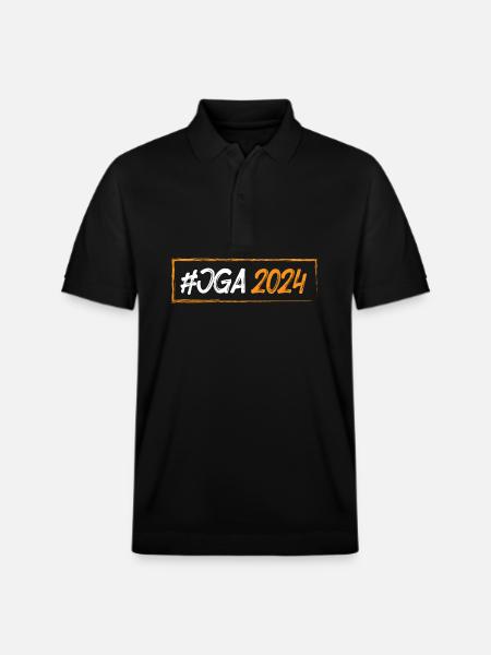 Jga 2024 - Stanley/Stella Unisex Organic Polo Shirt PREPSTER - black