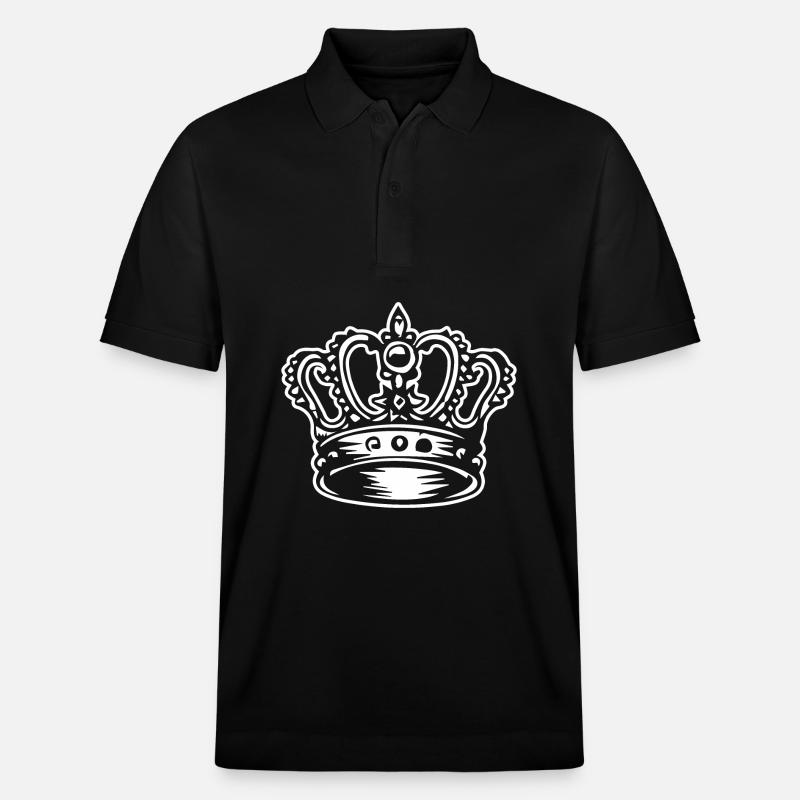 Krone - Stanley/Stella Unisex Bio-Poloshirt PREPSTER - Schwarz