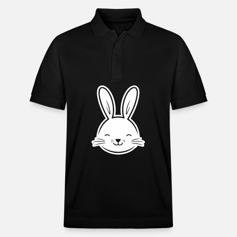 Lapin Lapin - Polo PREPSTER bio Stanley/Stella Unisexe - noir