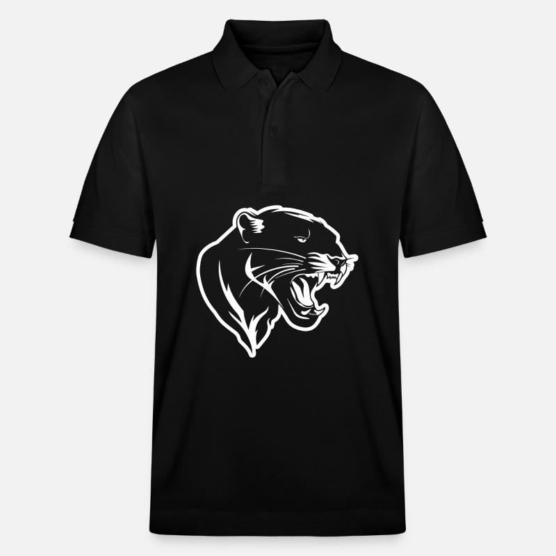 Panther - Stanley/Stella Unisex Bio-Poloshirt PREPSTER - Schwarz