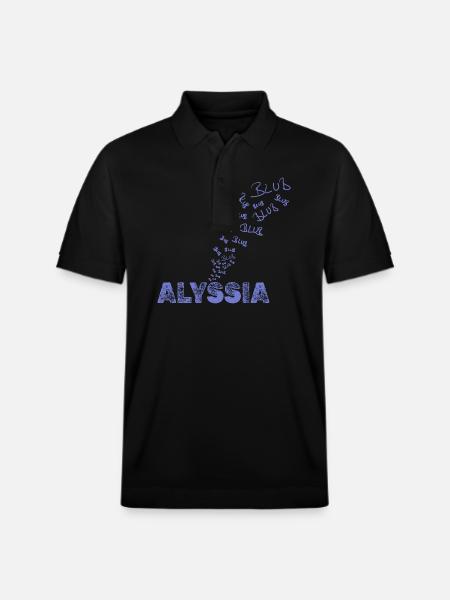Alyssia - Stanley/Stella Unisex Organic Polo Shirt PREPSTER - black