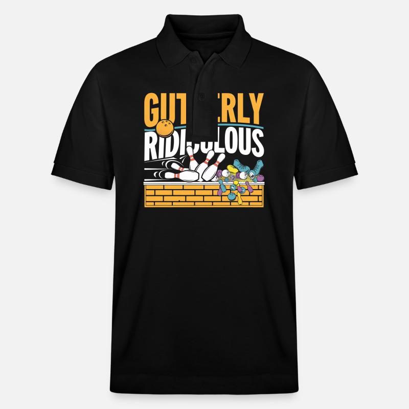 Gutterly Ridiculous 4 - Stanley/Stella Unisex Bio-Poloshirt PREPSTER - Schwarz