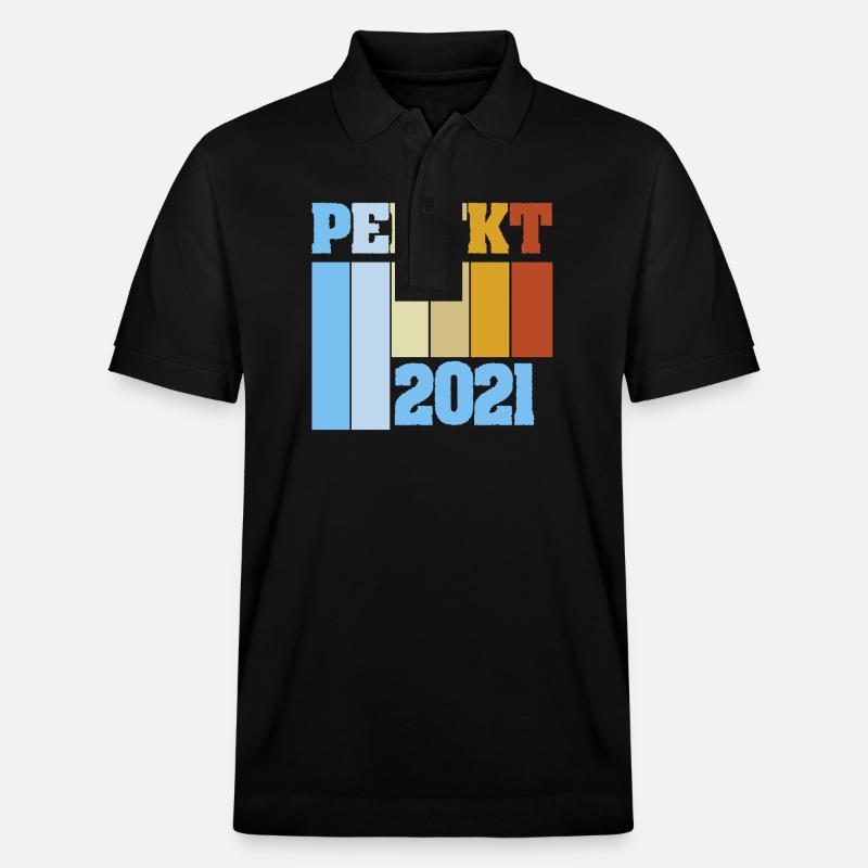 Einzigartig 2021 - Stanley/Stella Unisex Bio-Poloshirt PREPSTER - Schwarz