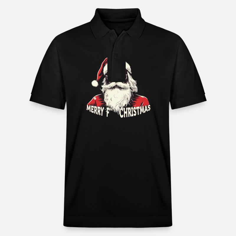 Weihnachtsmann - Stanley/Stella Unisex Bio-Poloshirt PREPSTER - Schwarz