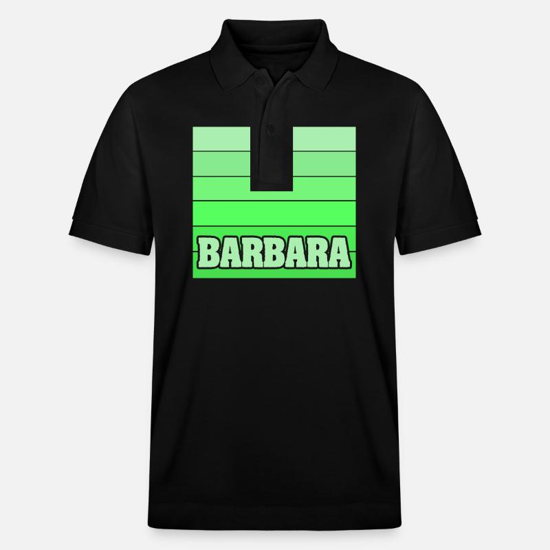 Cadeau pour Barbara - Polo PREPSTER bio Stanley/Stella Unisexe - noir