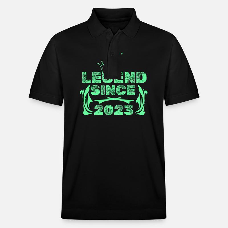 Geschenkidee 2023 - Stanley/Stella Unisex Bio-Poloshirt PREPSTER - Schwarz