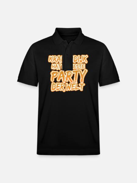 Kralendijk - Stanley/Stella Unisex Bio-Poloshirt PREPSTER - Schwarz