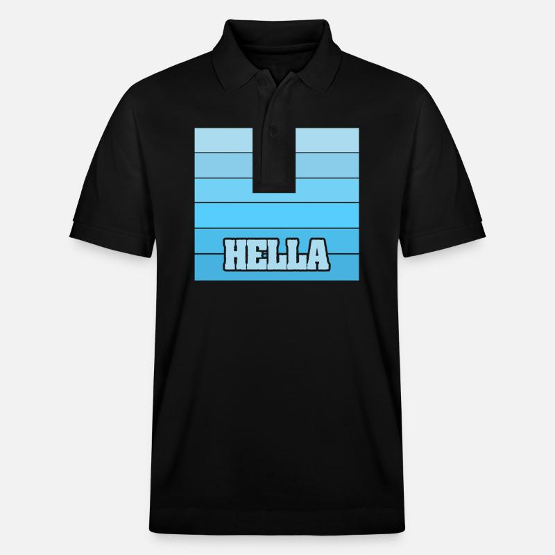 Hella - Stanley/Stella Unisex Bio-Poloshirt PREPSTER - Schwarz