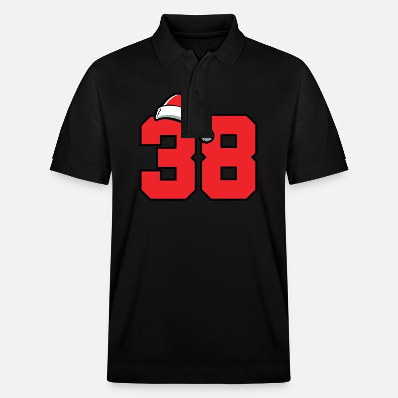 38 Numéro Noël - Polo PREPSTER bio Stanley/Stella Unisexe - noir