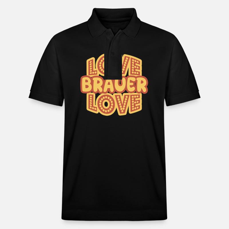 Cadeau pour les brasseurs - Polo PREPSTER bio Stanley/Stella Unisexe - noir