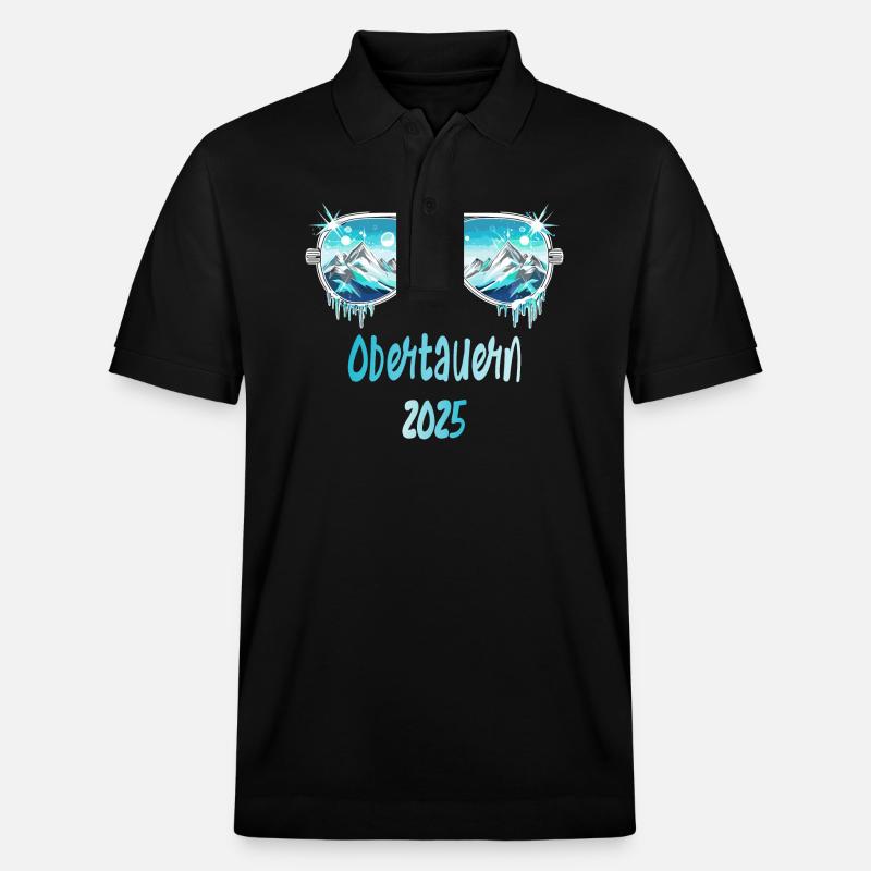 Obrtauern 2025 - Stanley/Stella Unisex Bio-Poloshirt PREPSTER - Schwarz