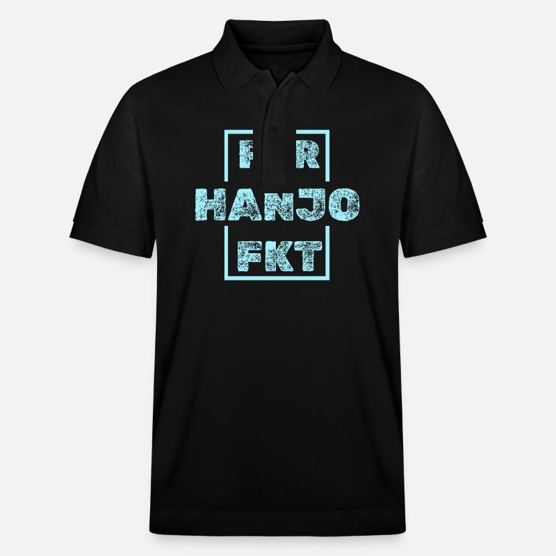 Cadeau pour Hanjo - Polo PREPSTER bio Stanley/Stella Unisexe - noir