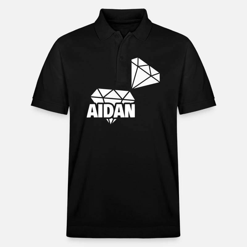 Aidan als Kostbar - Stanley/Stella Unisex Bio-Poloshirt PREPSTER - Schwarz