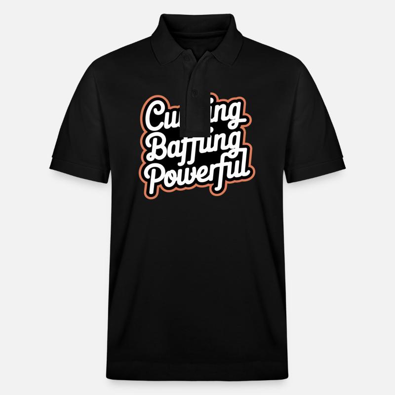 Cunning Baffling Powerful 8 - Stanley/Stella Unisex Bio-Poloshirt PREPSTER - Schwarz