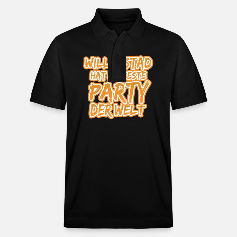 Don pour Willemstad - Polo PREPSTER bio Stanley/Stella Unisexe - noir