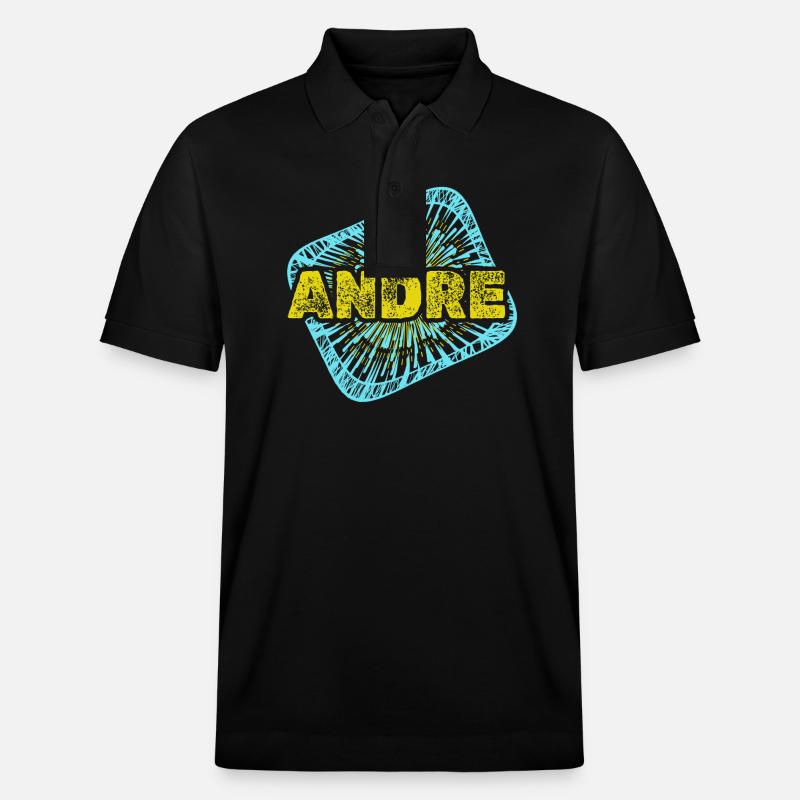 Cadeau pour André - Polo PREPSTER bio Stanley/Stella Unisexe - noir