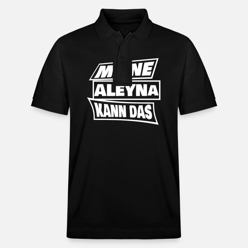 Aleyna - Stanley/Stella Unisex Bio-Poloshirt PREPSTER - Schwarz