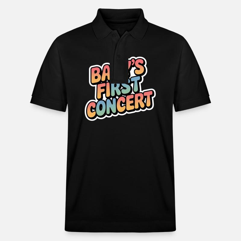 Baby's First Concert 18 - Stanley/Stella Unisex Bio-Poloshirt PREPSTER - Schwarz