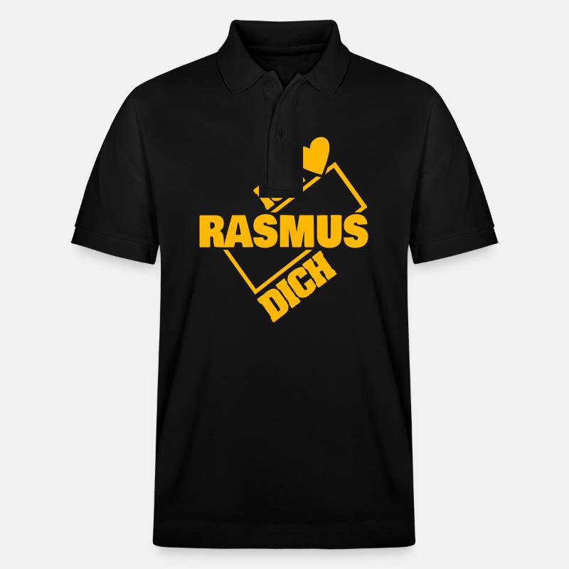 Rasmus - Stanley/Stella Unisex Bio-Poloshirt PREPSTER - Schwarz