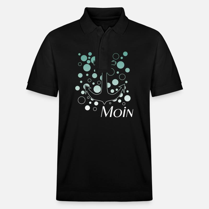 Moin - Stanley/Stella Unisex Bio-Poloshirt PREPSTER - Schwarz