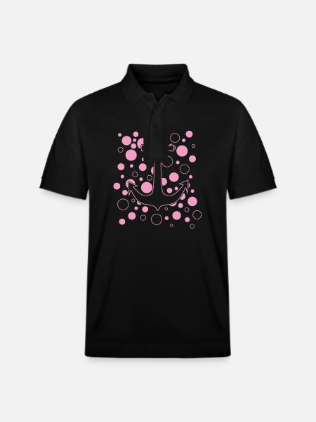 Anker - Stanley/Stella Unisex Bio-Poloshirt PREPSTER - Schwarz
