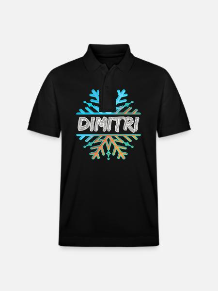 Dimitri Dimitri - Polo PREPSTER bio Stanley/Stella Unisexe - noir