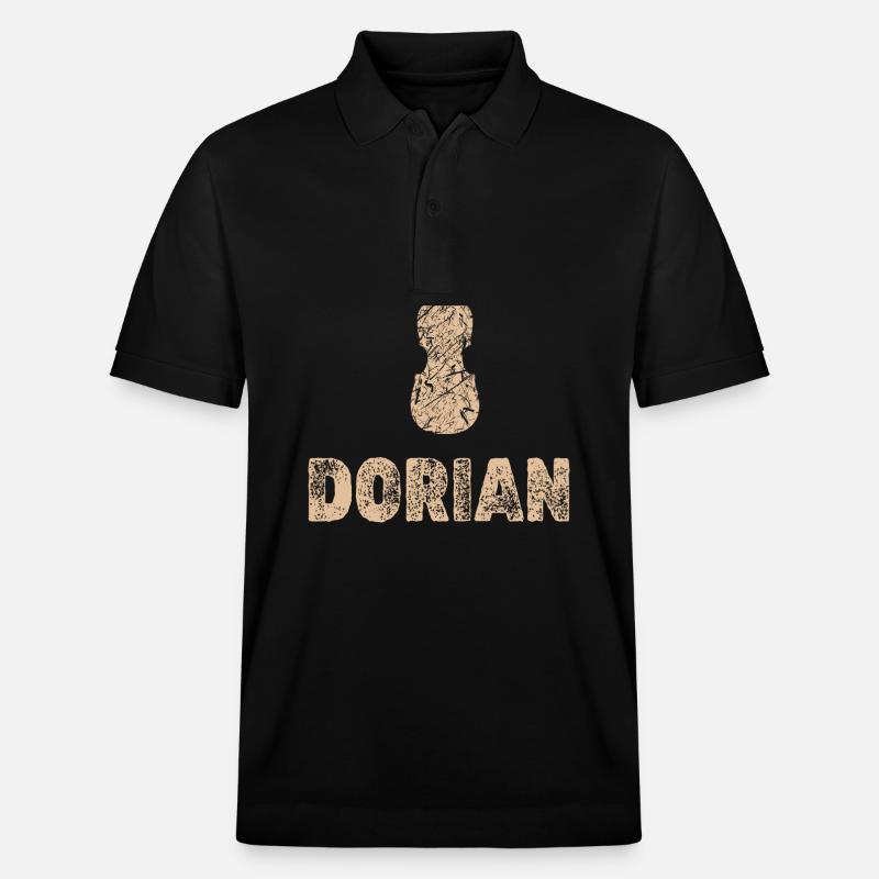 Geschenk für Dorian - Stanley/Stella Unisex Bio-Poloshirt PREPSTER - Schwarz