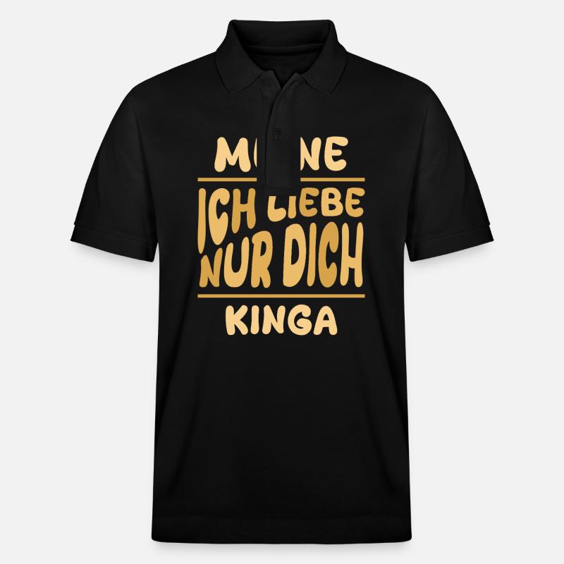 Frau Kinga - Stanley/Stella Unisex Bio-Poloshirt PREPSTER - Schwarz