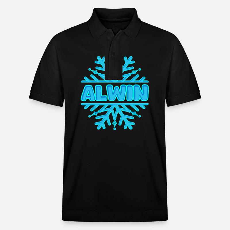 Alwin Alwin - Stanley/Stella Unisex Bio-Poloshirt PREPSTER - Schwarz