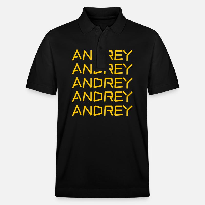 Cadeau pour Andreï - Polo PREPSTER bio Stanley/Stella Unisexe - noir