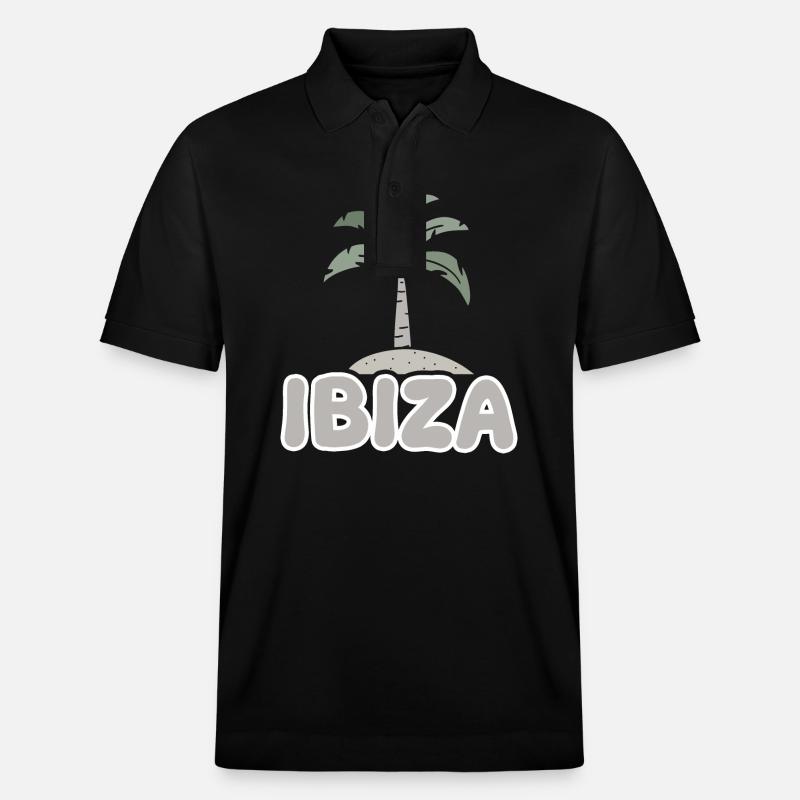 Ibiza Ibiza - Polo PREPSTER bio Stanley/Stella Unisexe - noir