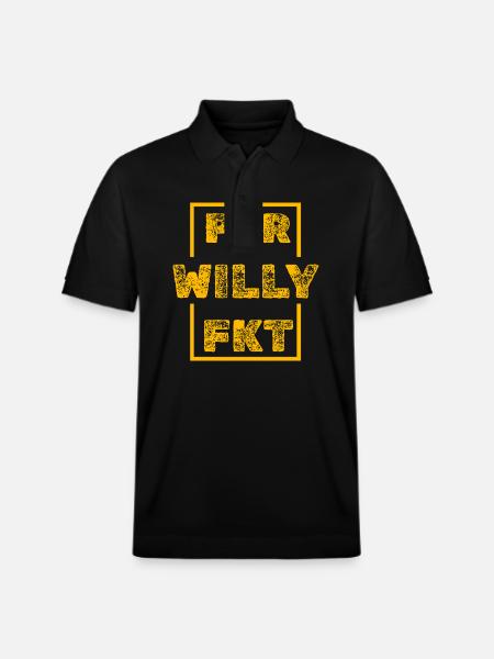 Willy parfaitement unique - Polo PREPSTER bio Stanley/Stella Unisexe - noir