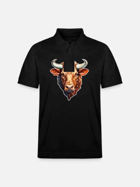 Bulle - Stanley/Stella Unisex Bio-Poloshirt PREPSTER - Schwarz