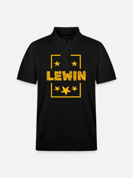 Lewin - Polo PREPSTER bio Stanley/Stella Unisexe - noir