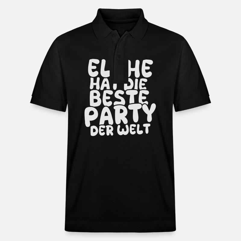 Destination de vacances Elche - Polo PREPSTER bio Stanley/Stella Unisexe - noir