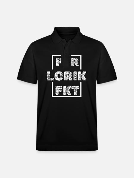 Lorik Lorik - Polo PREPSTER bio Stanley/Stella Unisexe - noir