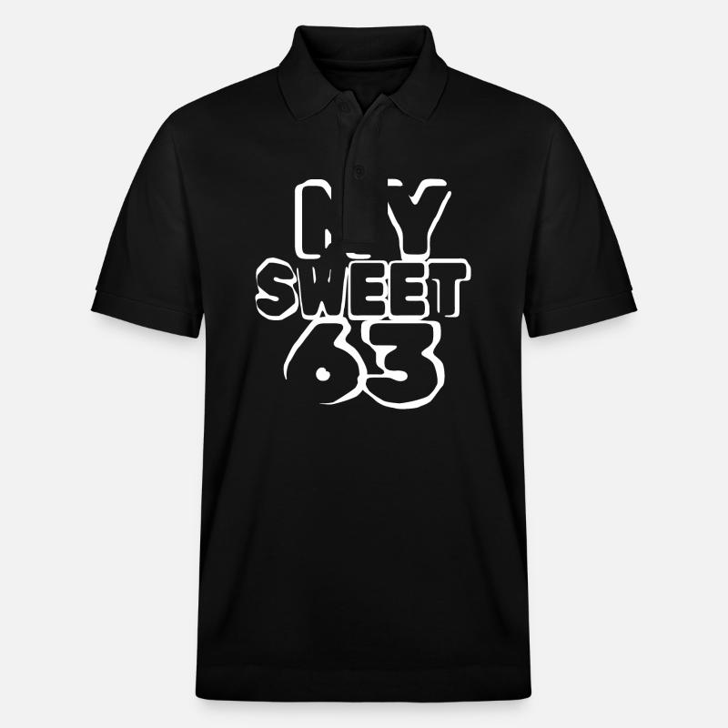 Süß 63 - Stanley/Stella Unisex Bio-Poloshirt PREPSTER - Schwarz