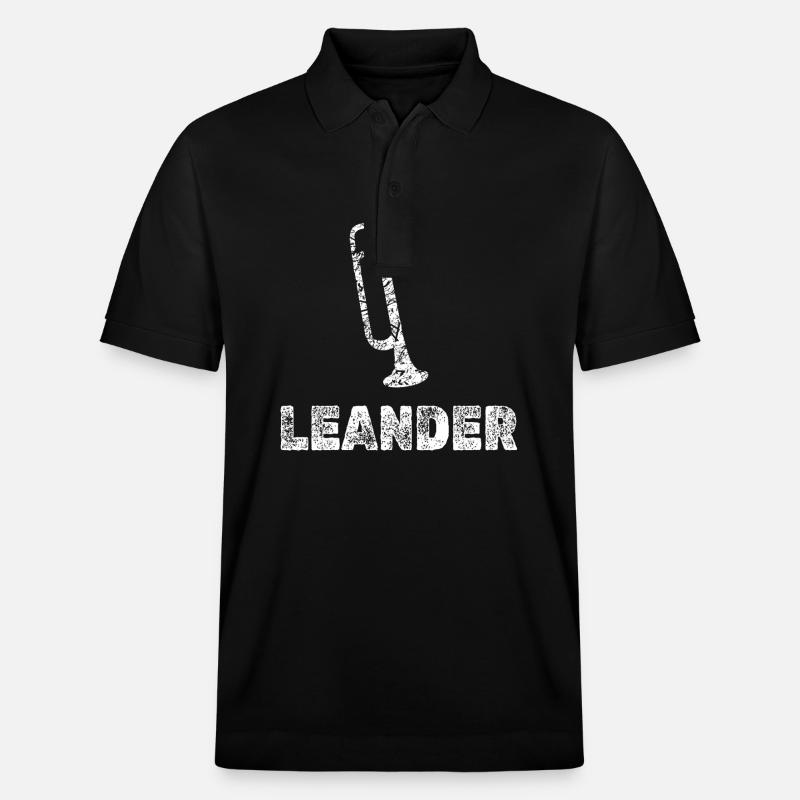 Blasmusik Leander - Stanley/Stella Unisex Bio-Poloshirt PREPSTER - Schwarz